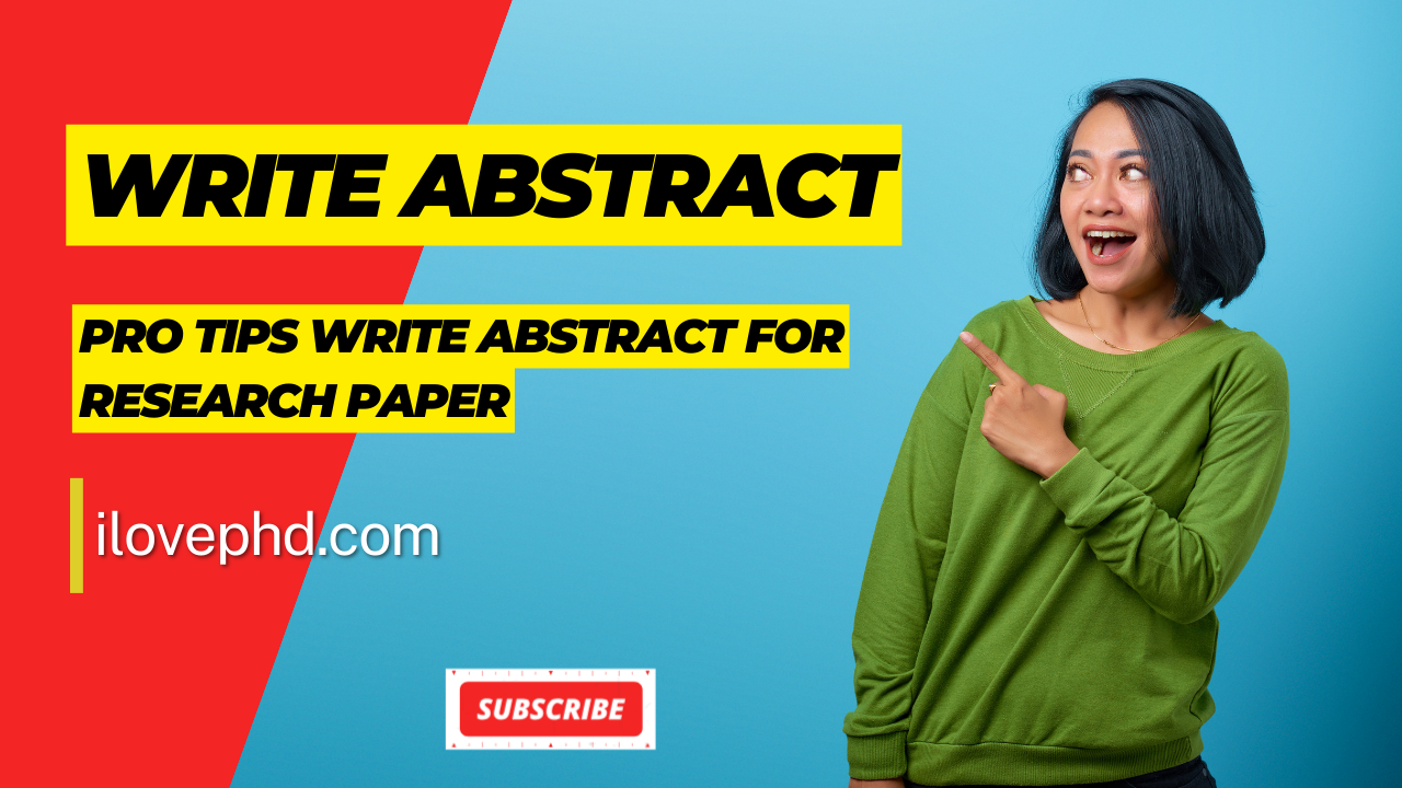 'Video thumbnail for Tips to Write Abstract for Research Paper'
