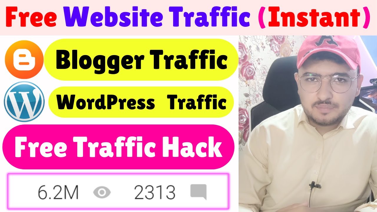 Video thumbnail for Free Traffic For Blogger & WordPress | Increase Website Traffic Fast & Free | Secret Traffic Method