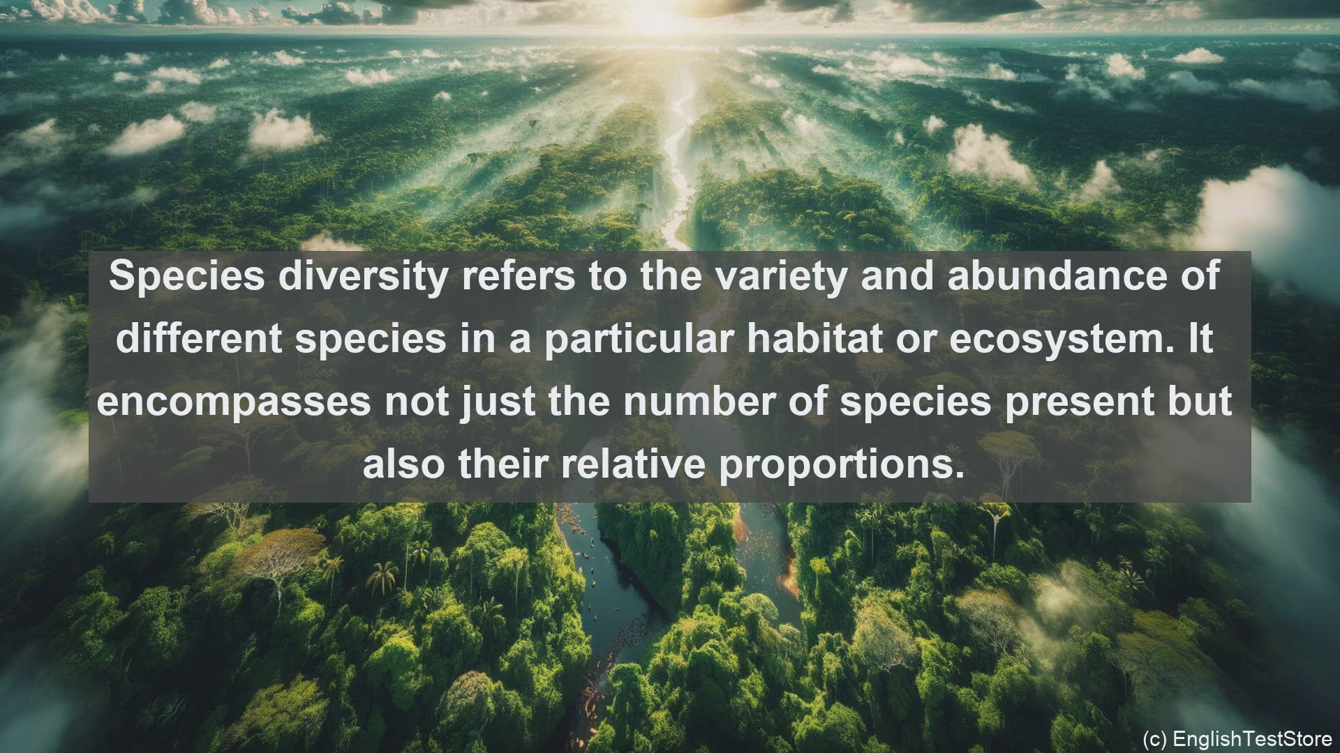 'Video thumbnail for Species diversity in science  definition and examples'