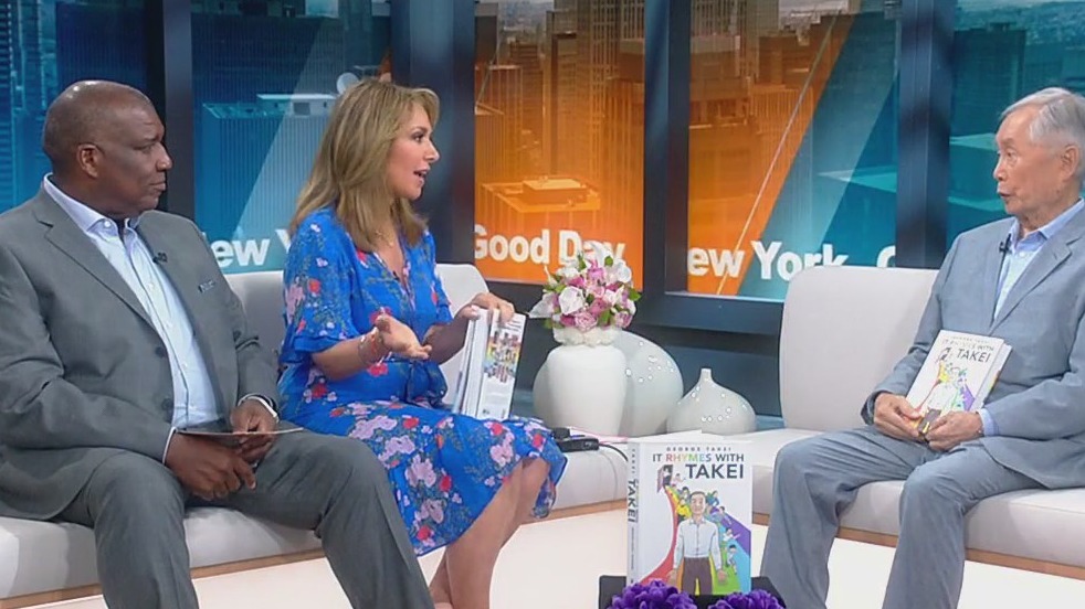 'Video thumbnail for Good Day Today: George Takei talks new book 'It Rhymes with Takei''