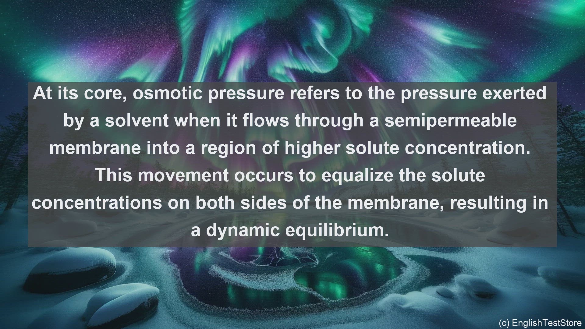'Video thumbnail for Osmotic pressure in science  definition and examples'