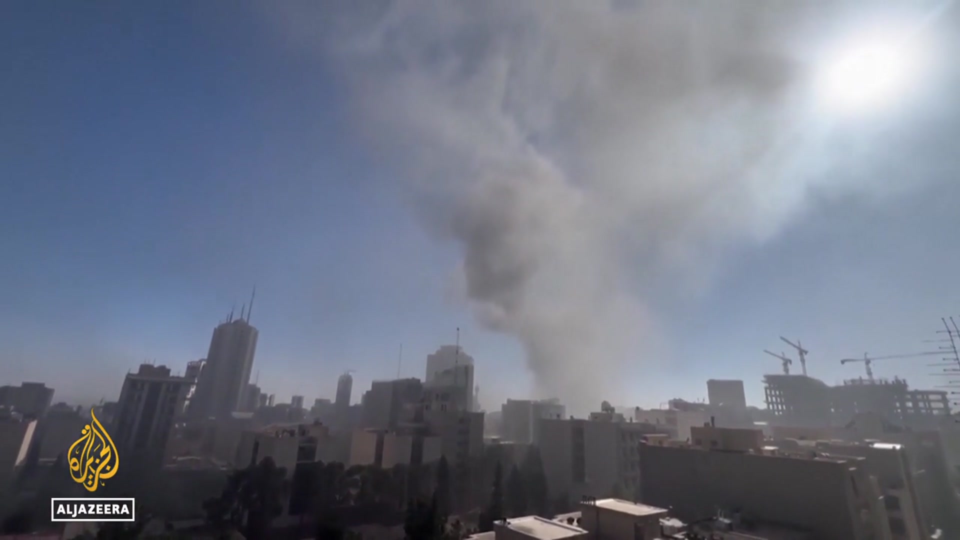 'Video thumbnail for Israel attacks Iran’s Arak heavy water reactor as Iranian missile hits Israeli hospital'