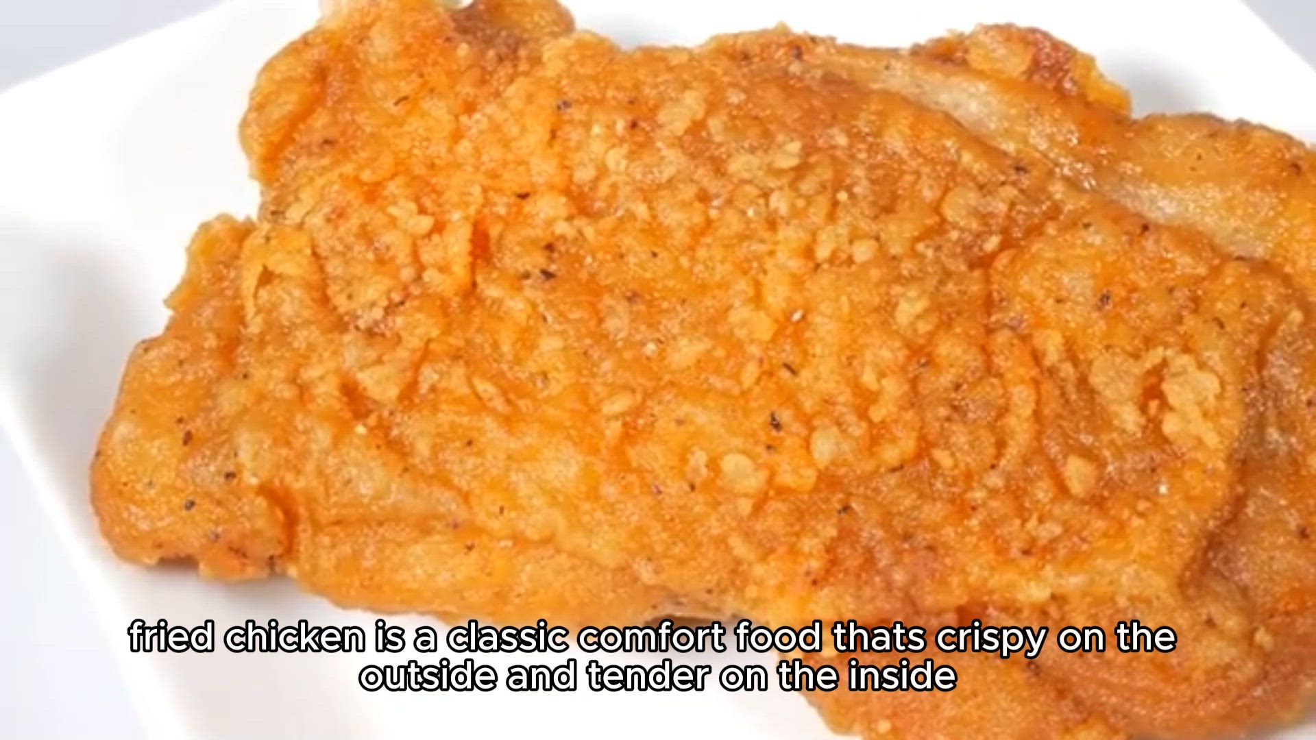 Video thumbnail for Buttermilk Fried Chicken Recipe