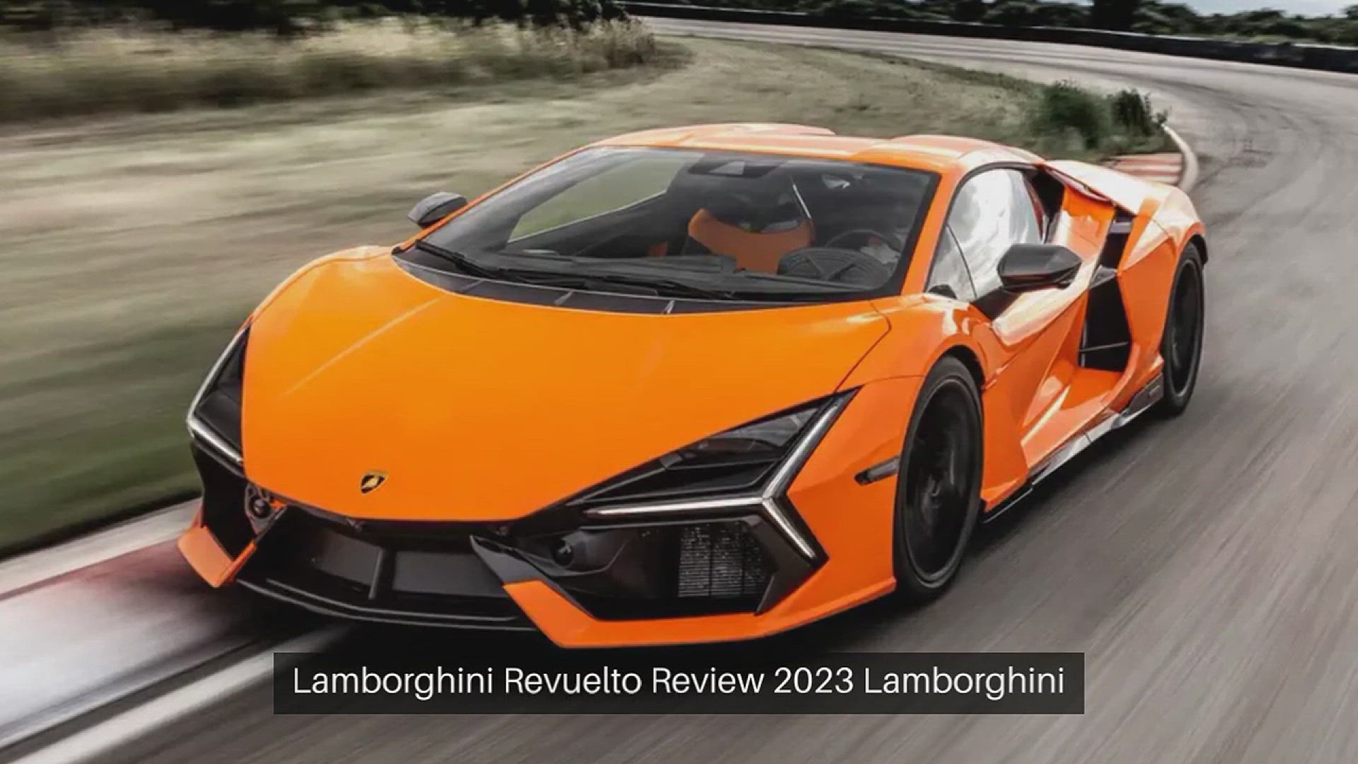 'Video thumbnail for Lamborghini Revuelto review'