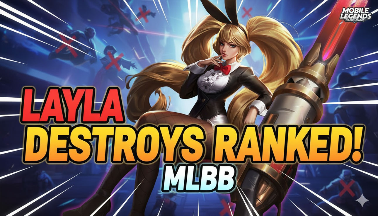 Video thumbnail for LAYLA DESTROYS RANKED! Unbelievable MLBB Gameplay