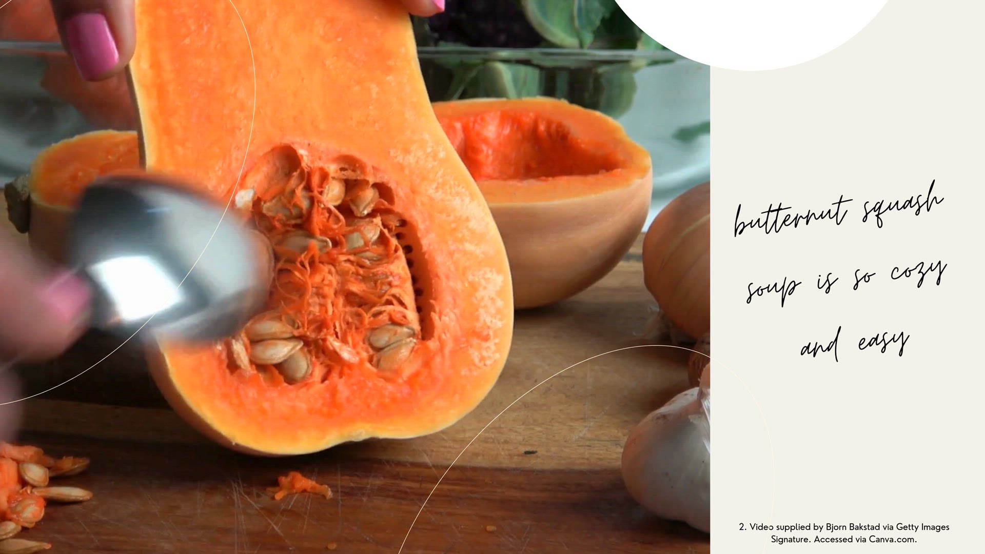 'Video thumbnail for Butternut Squash Soup'