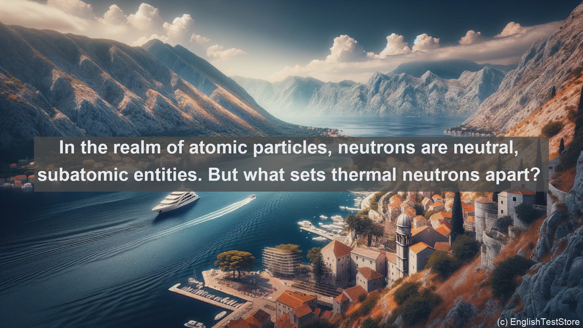 'Video thumbnail for Thermal neutrons in science  definition and examples'