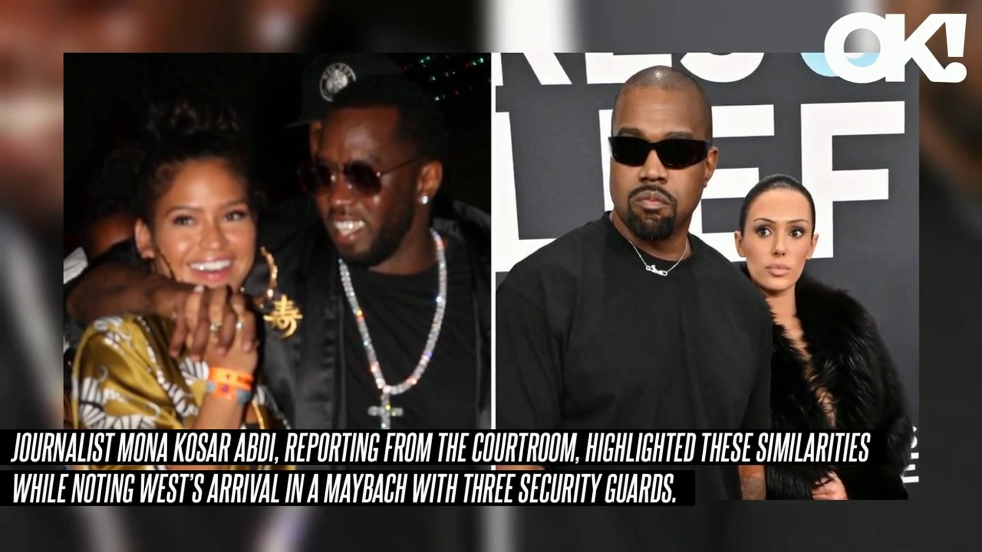 'Video thumbnail for Bianca Censori Compared to Cassie Ventura After 'Cuck' Kanye West Supports Sean 'Diddy' Combs at His'