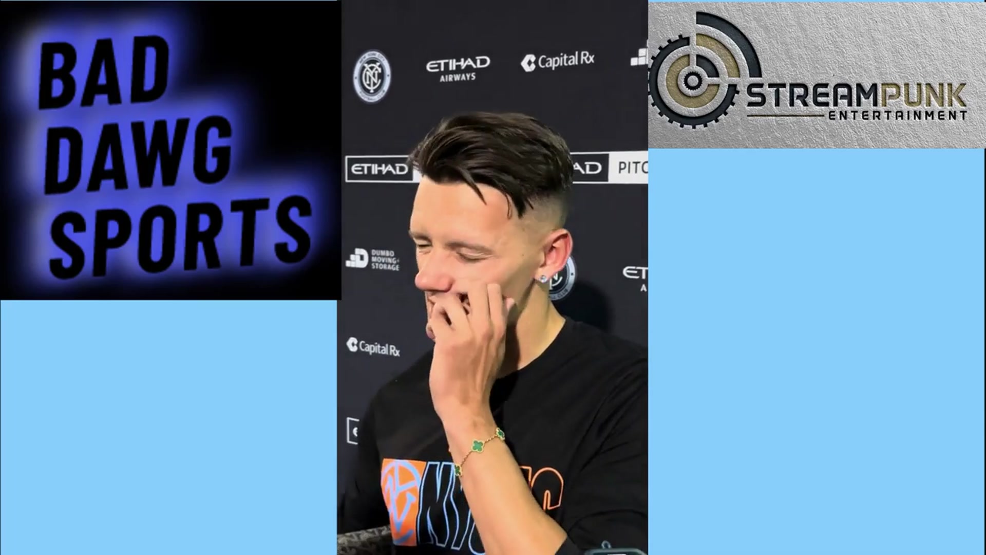 'Video thumbnail for Stream Punk Soccer: hannes wolf on first half win against orlando city'