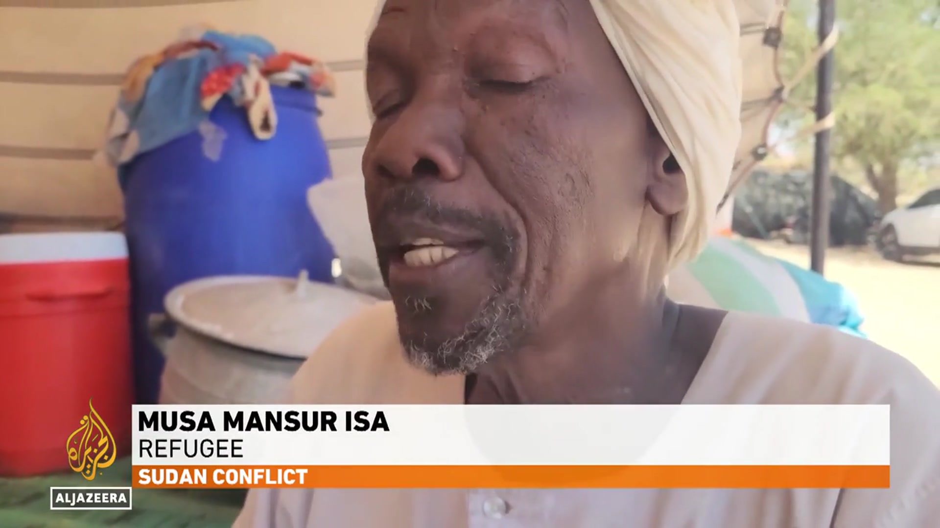 'Video thumbnail for Sudanese refugees at risk of famine: UN agencies say food crisis reached breaking point'