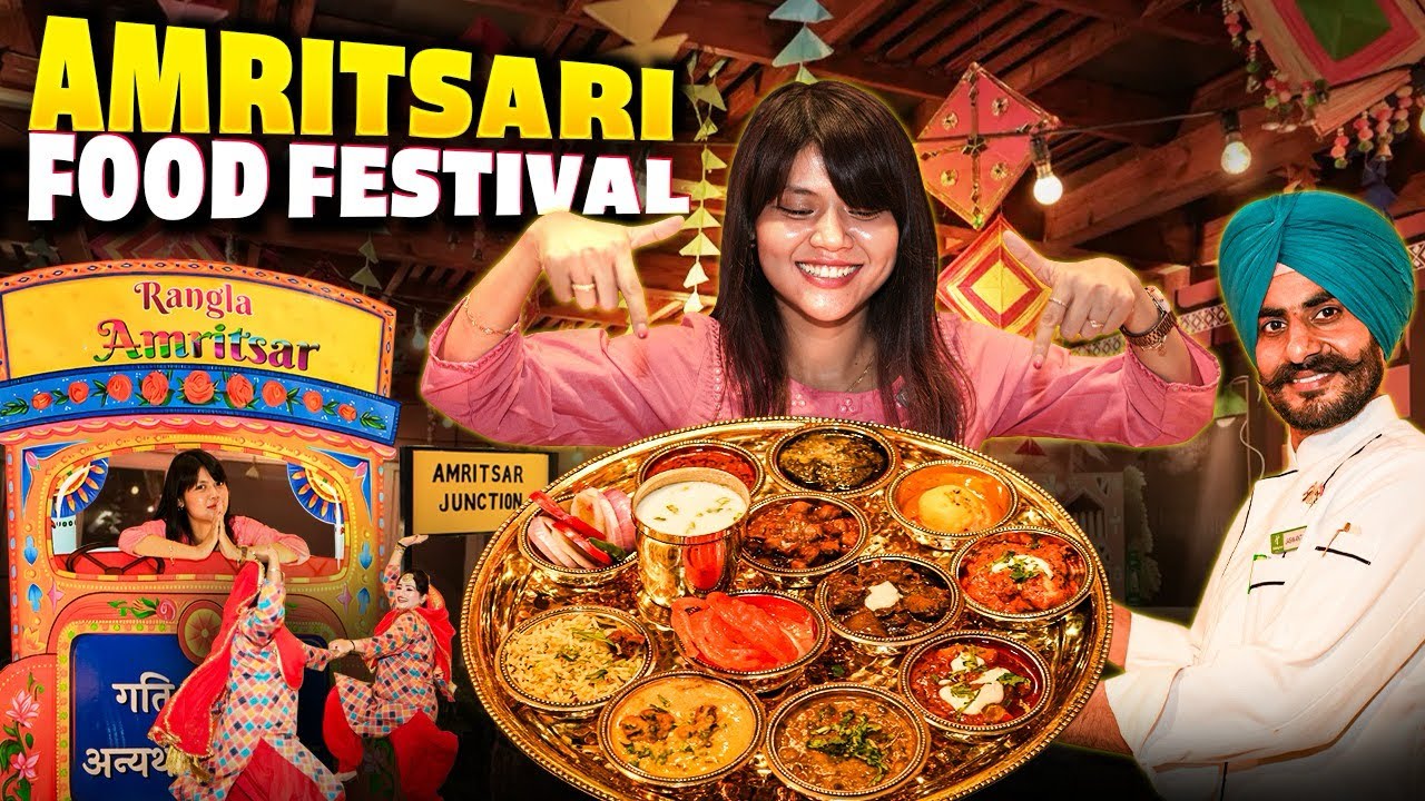 Video thumbnail for Amritsari Food Festival in Delhi | Chole Kulche, Butter Chicken & More | Times Foodie