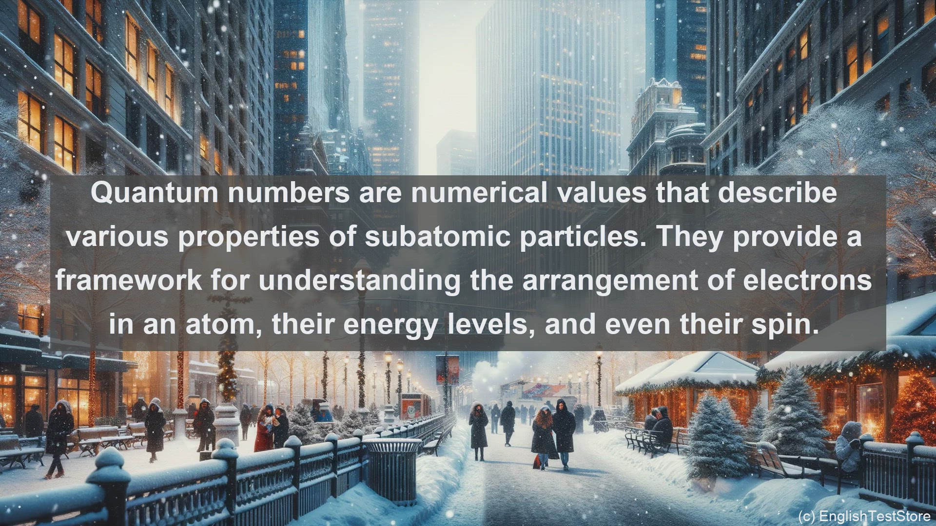 'Video thumbnail for Quantum number in science  definition and examples'
