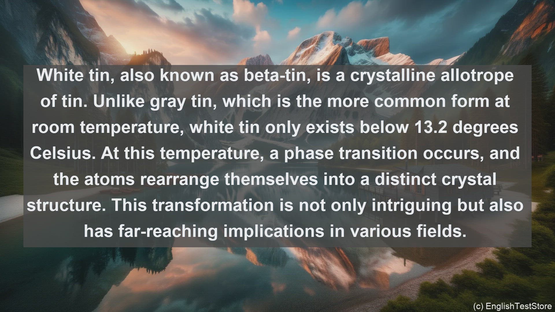 'Video thumbnail for White tin in science  definition and examples'