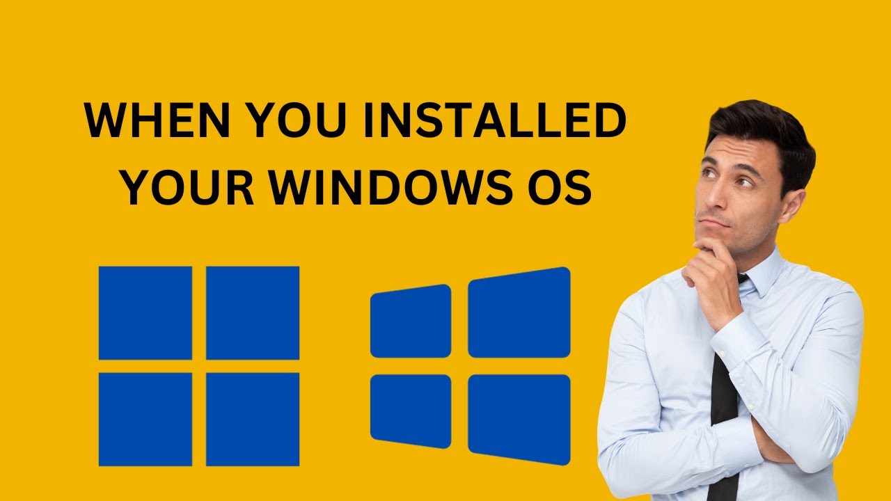 'Video thumbnail for How to Verify Install Date of Windows 11 or 10 | GearUpWindows'