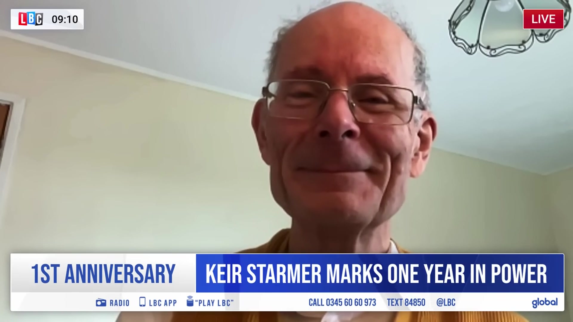 'Video thumbnail for Polling expert Sir John Curtice on Labour’s first year in government | LBC'