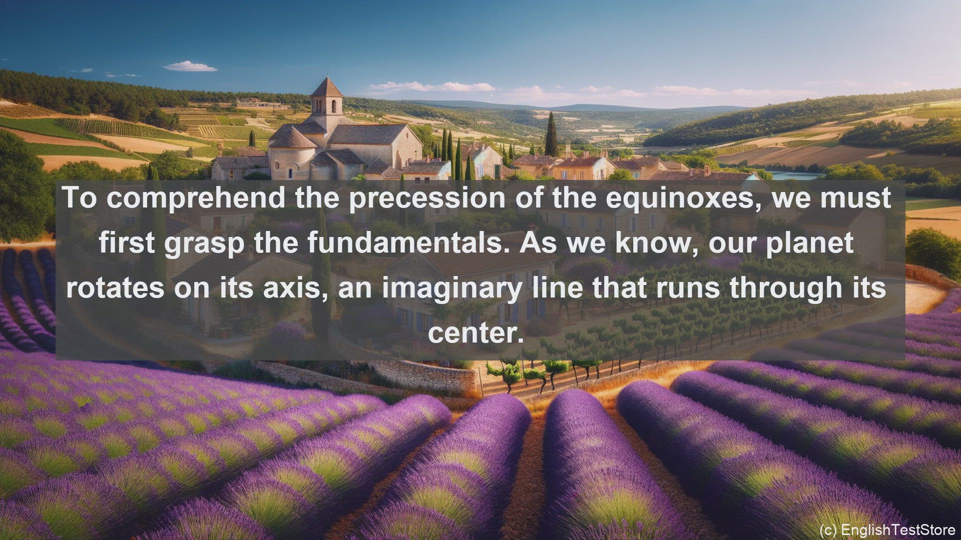 'Video thumbnail for Precession of the equinoxes in science  definition and examples'