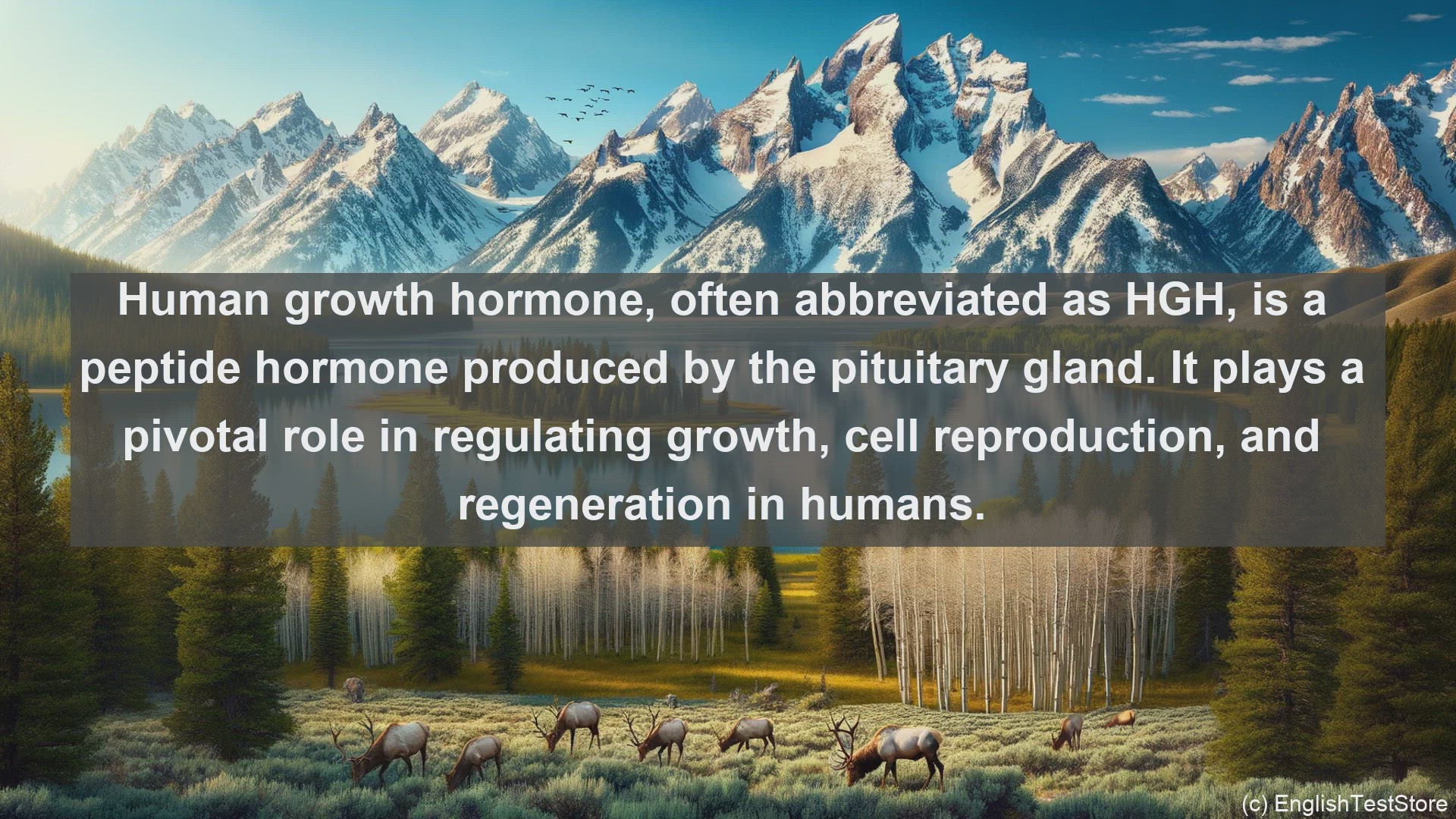 'Video thumbnail for Human growth hormone in science  definition and examples'