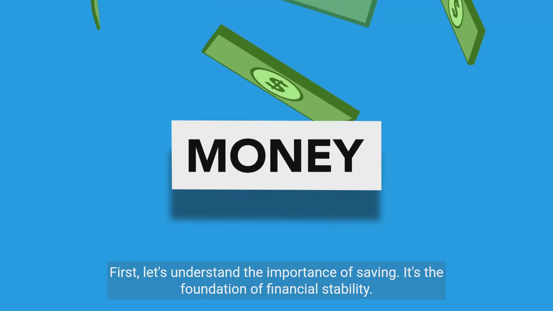 'Video thumbnail for Saving and Investing'