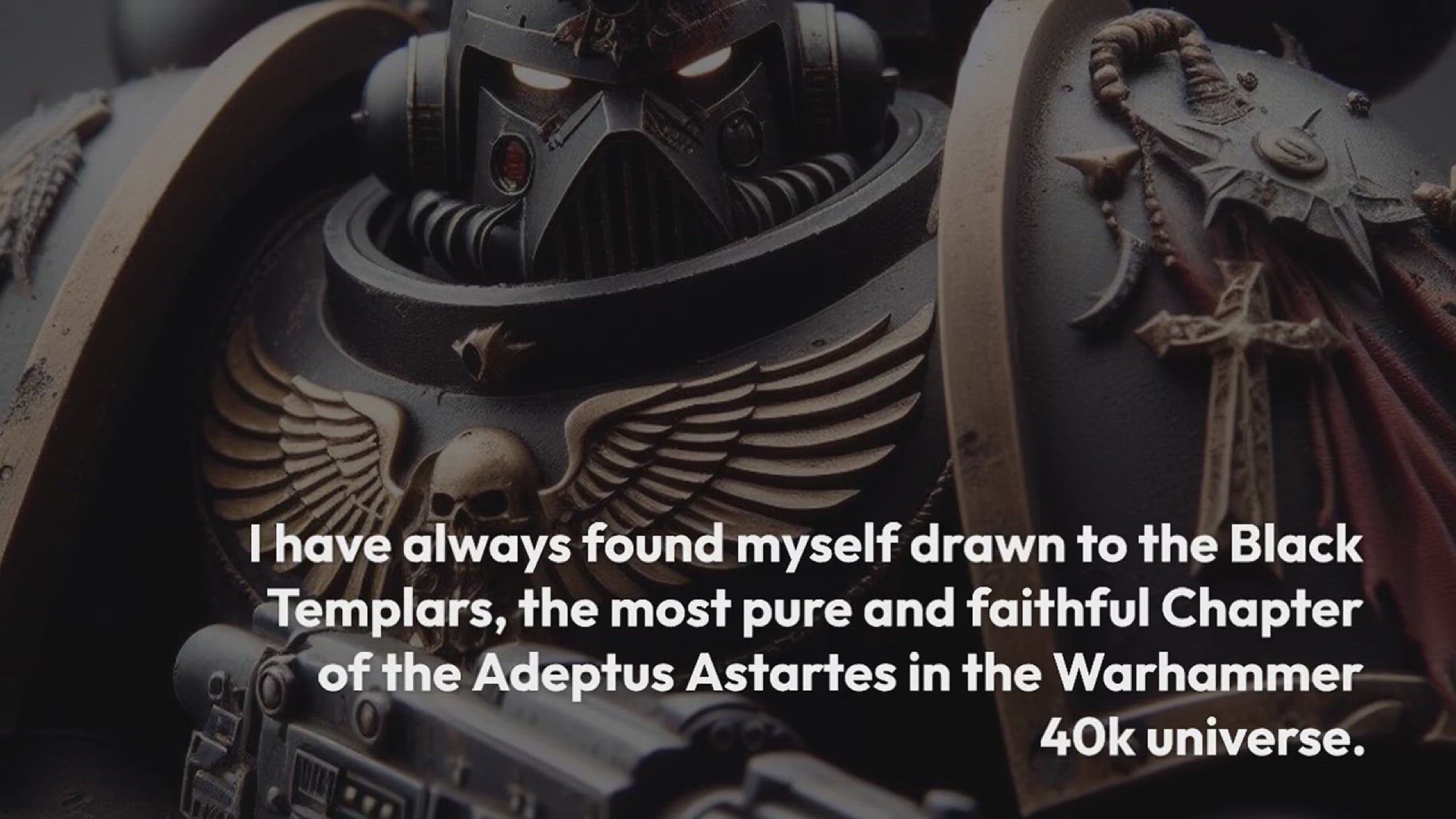 Video thumbnail for Black Templar Starter Set for Warhammer 40k: Zealous Crusaders Strike