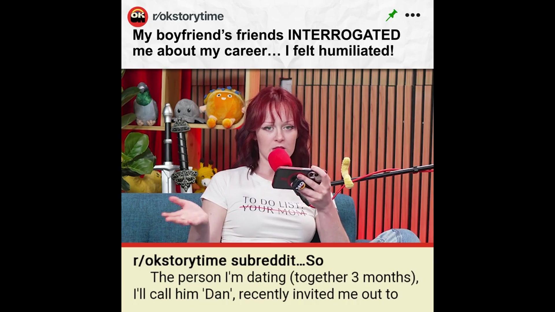 'Video thumbnail for My boyfriend’s friends INTERROGATED me about my career… I felt humiliated! - r/relationship_advice | Reddit Stories'