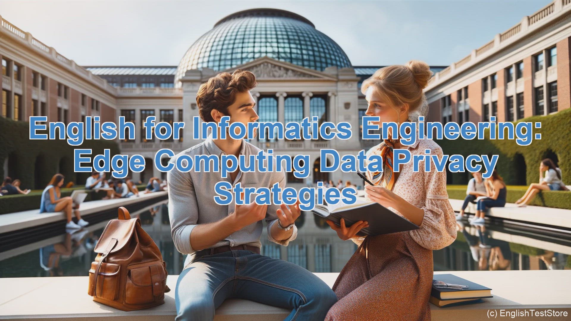 'Video thumbnail for English Conversation for Informatics Engineering: Edge Computing Data Privacy Strategies'