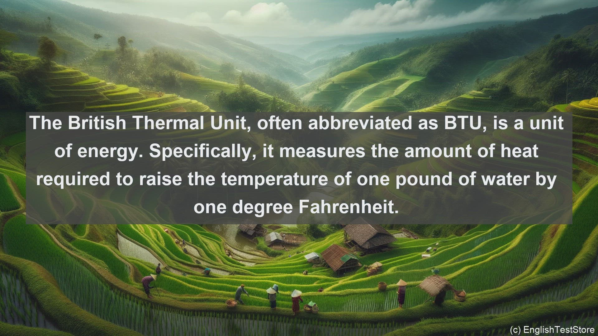 'Video thumbnail for British thermal unit in science  definition and examples'
