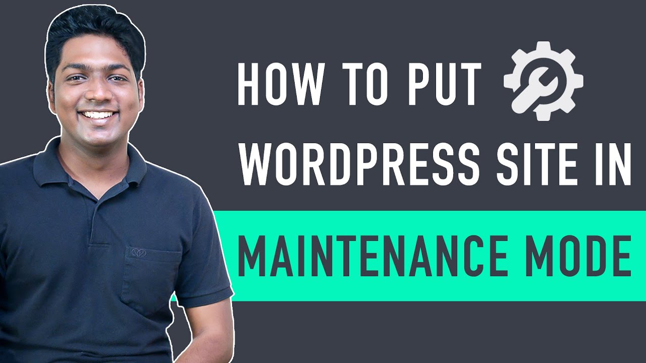 'Video thumbnail for How To Put Your WordPress Site In Maintenance Mode'