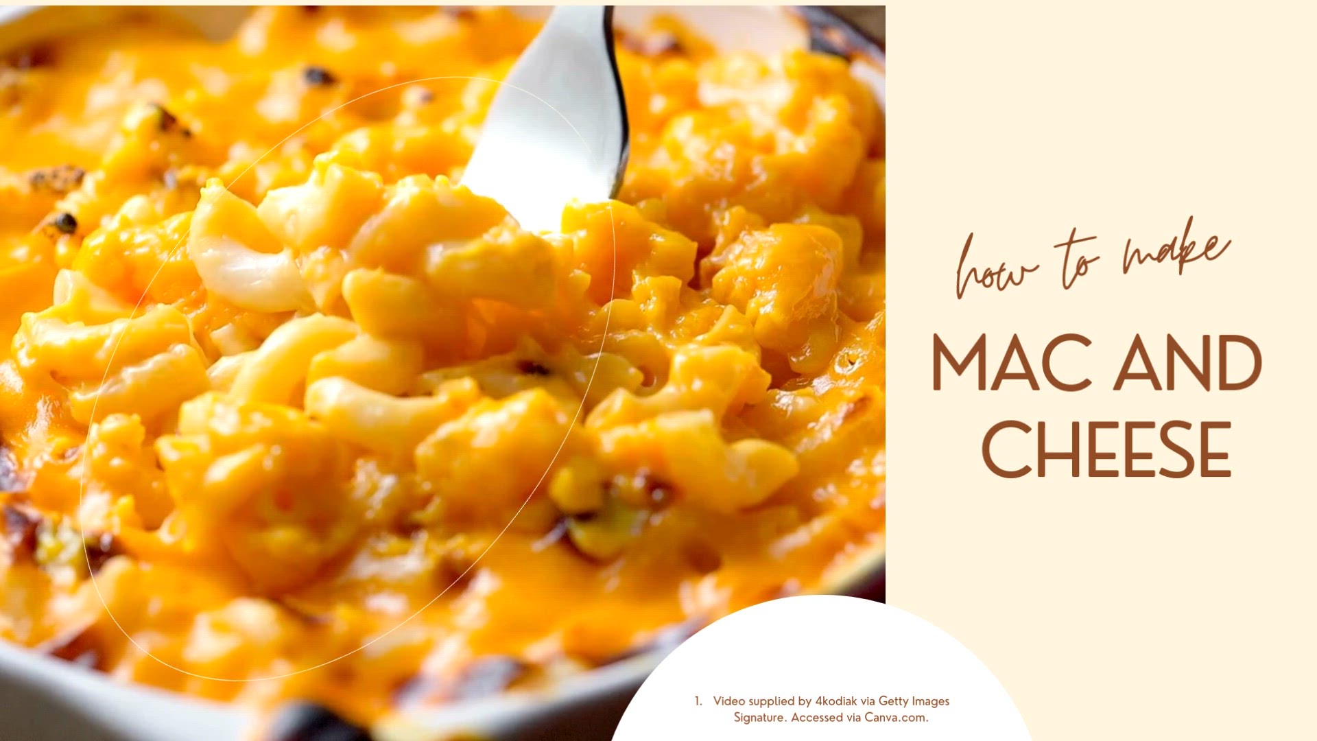'Video thumbnail for Mac and Cheese'