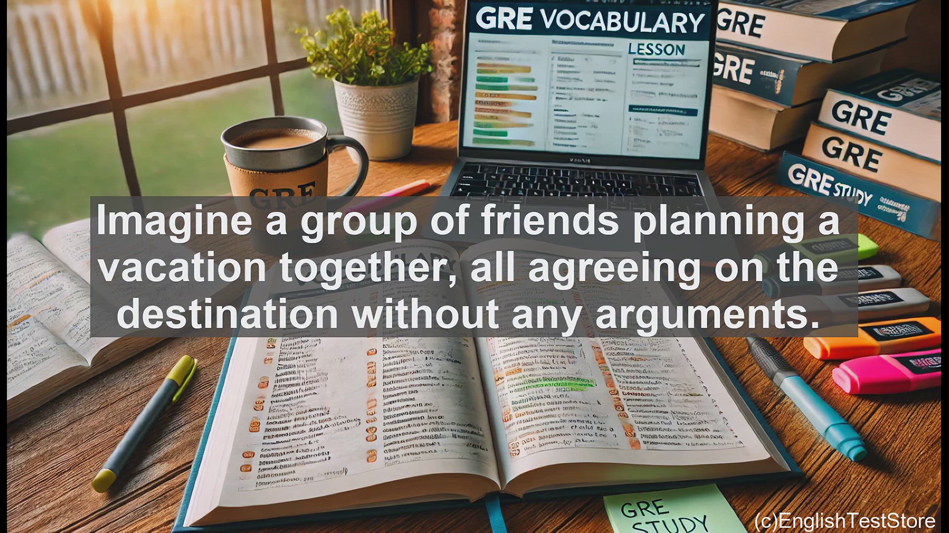 'Video thumbnail for GRE Vocabulary Lesson: Achieving Harmony - The Power of Concord'