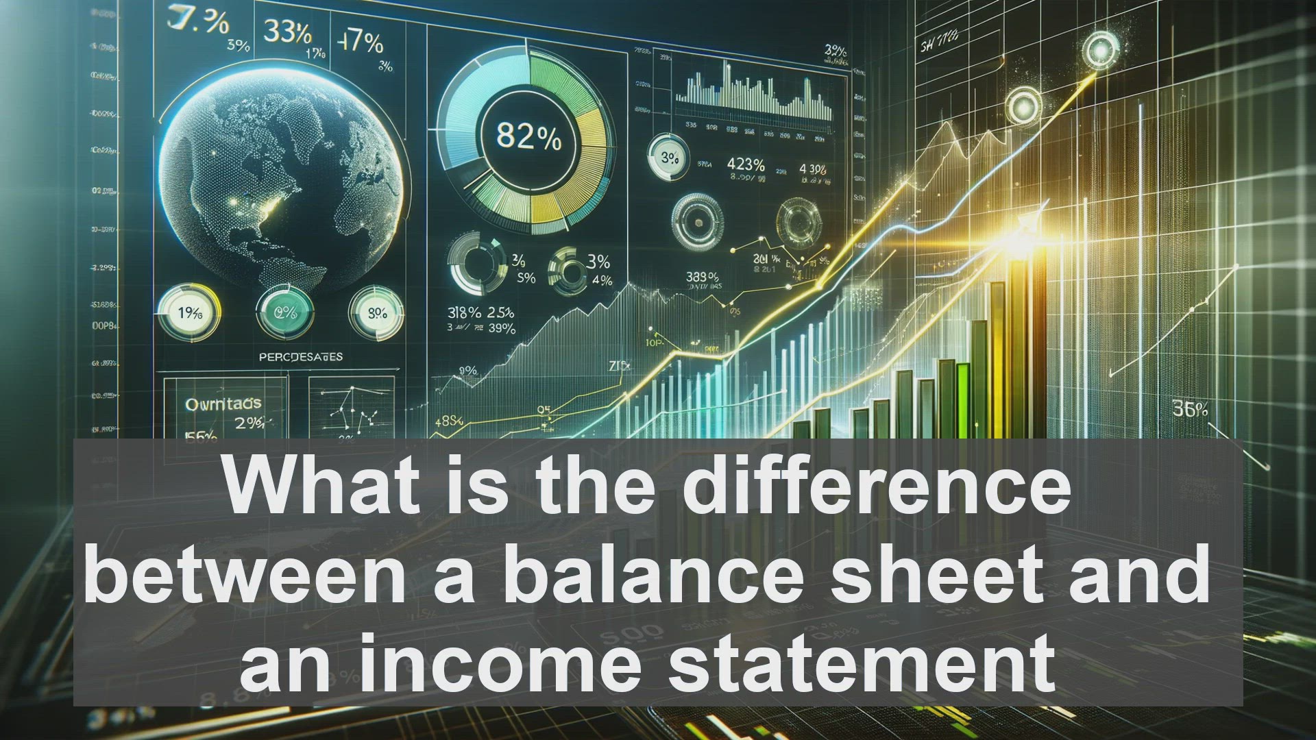Video thumbnail for What is the difference between a balance sheet and an income statement?