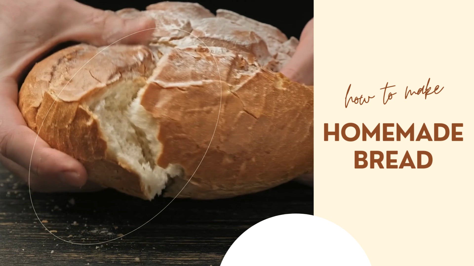 'Video thumbnail for Homemade Bread'