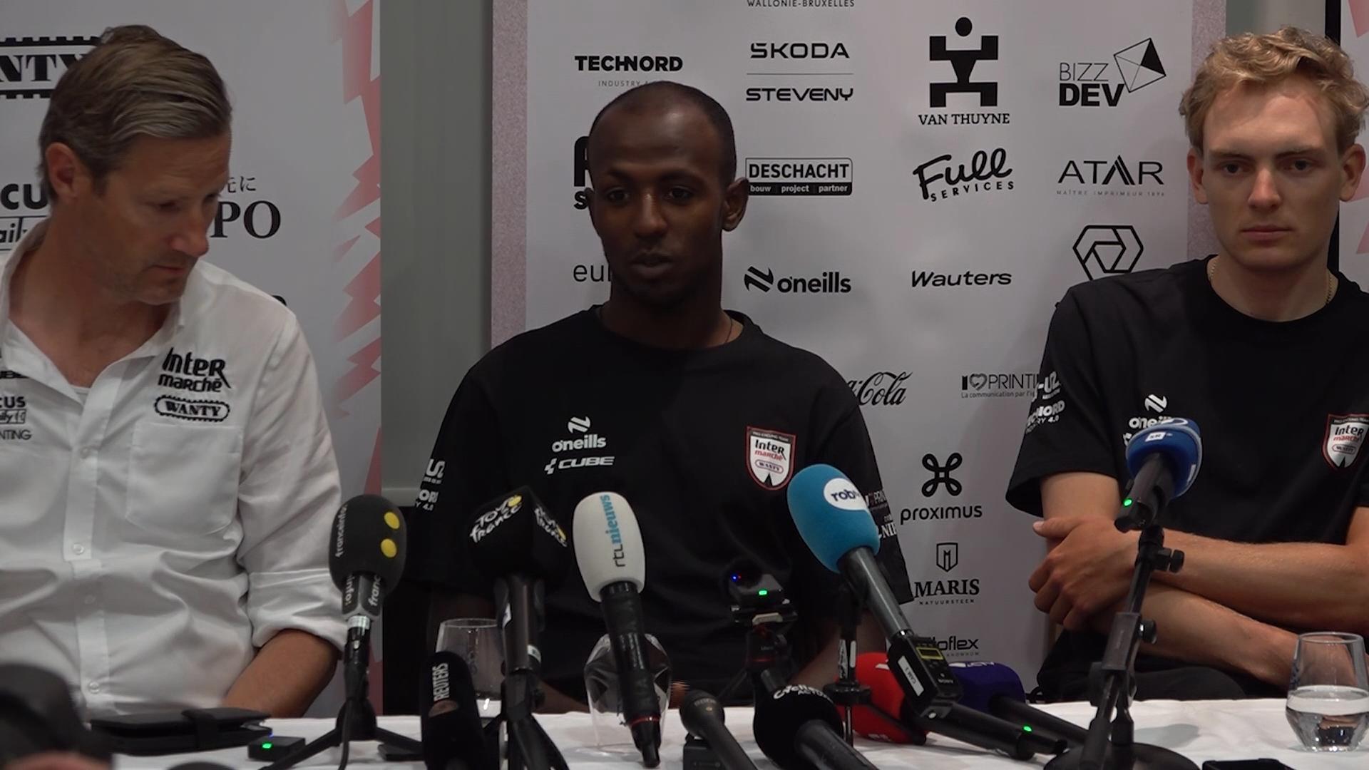'Video thumbnail for 'My mission will be to win one stage' - Girmay sets target ahead of start of Tour de France'