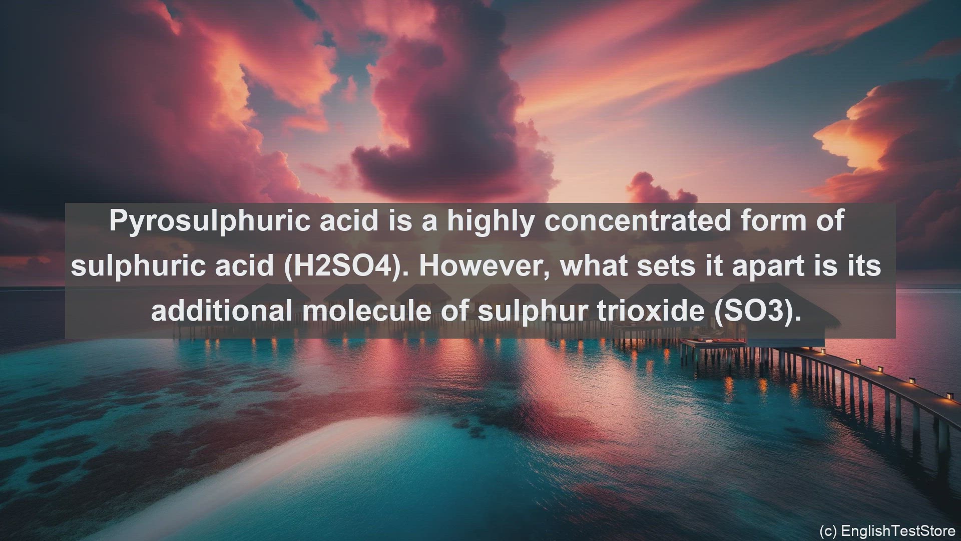 'Video thumbnail for Pyrosulphuric acid in science  definition and examples'