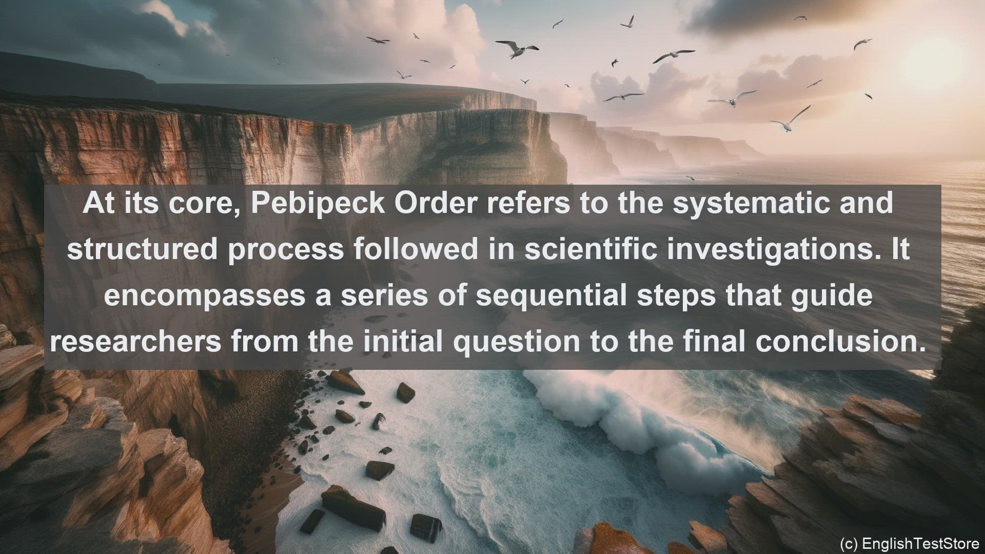'Video thumbnail for Pebipeck order in science  definition and examples'