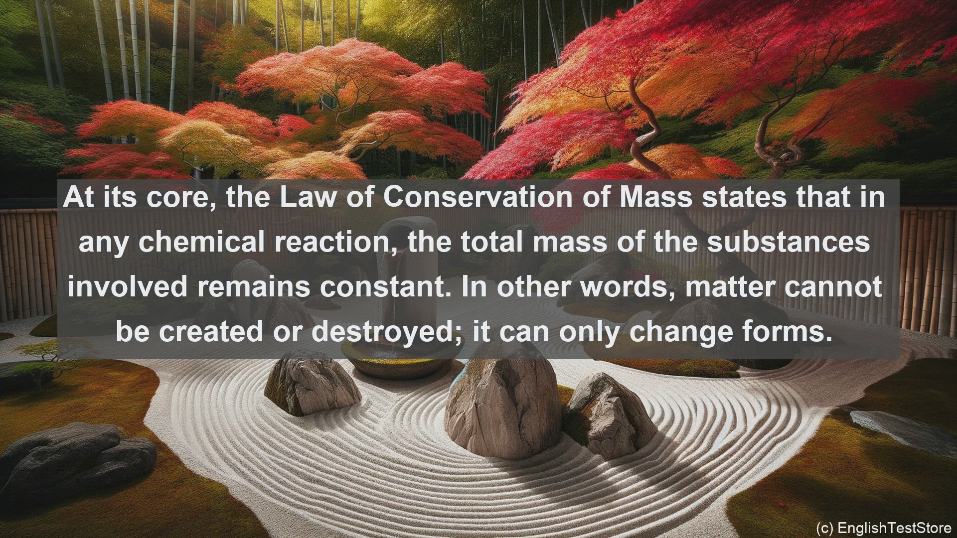 'Video thumbnail for Law of conservation of mass in science  definition and examples'