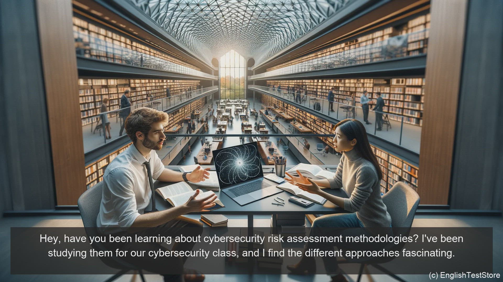 'Video thumbnail for English Conversation for Informatics Engineering: Cybersecurity Risk Assessment Methodologies'