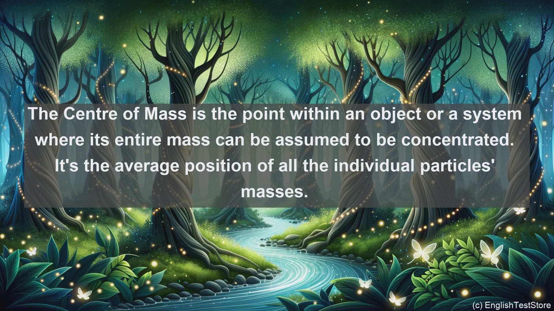 'Video thumbnail for Centre of mass in science  definition and examples'