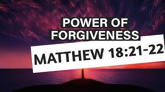 Video thumbnail for 🔥 Forgiveness Power EXPOSED! Matthew 18:21-22 Revelation! 💪📖