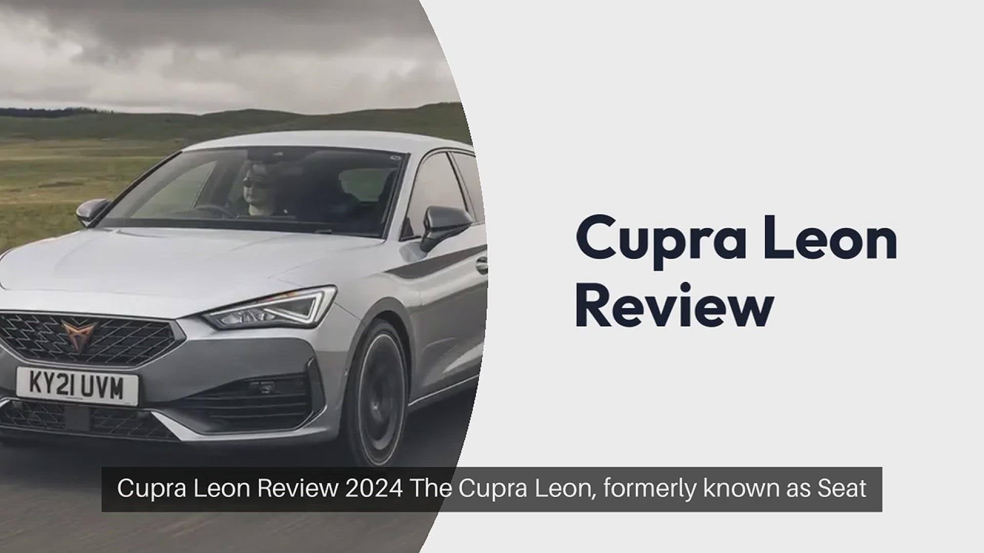 'Video thumbnail for Cupra Leon review'