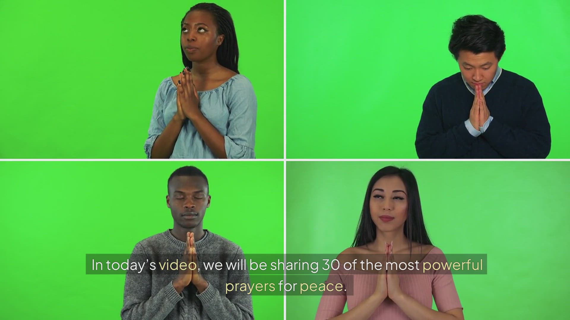 'Video thumbnail for 30 Most Powerful Prayers for Peace'