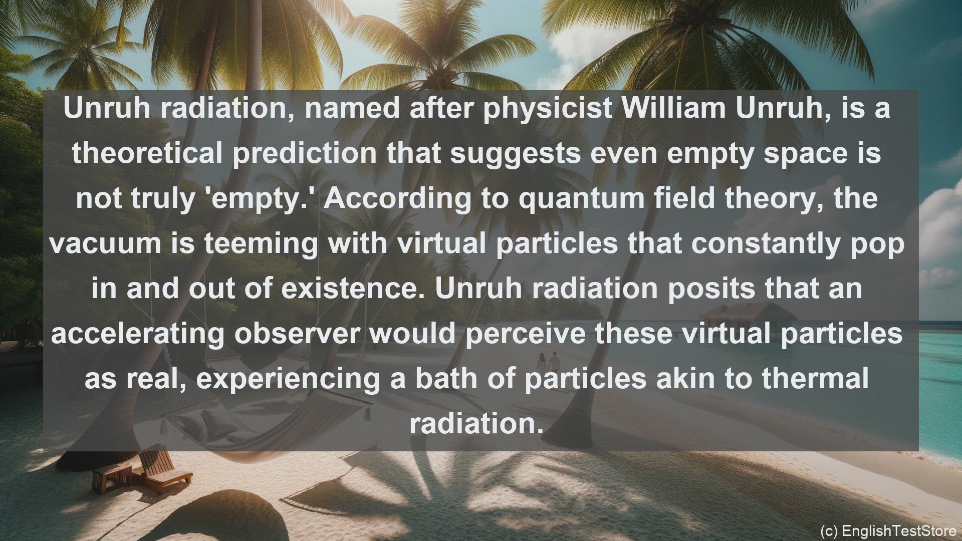 'Video thumbnail for Unruh radiation in science  definition and examples'