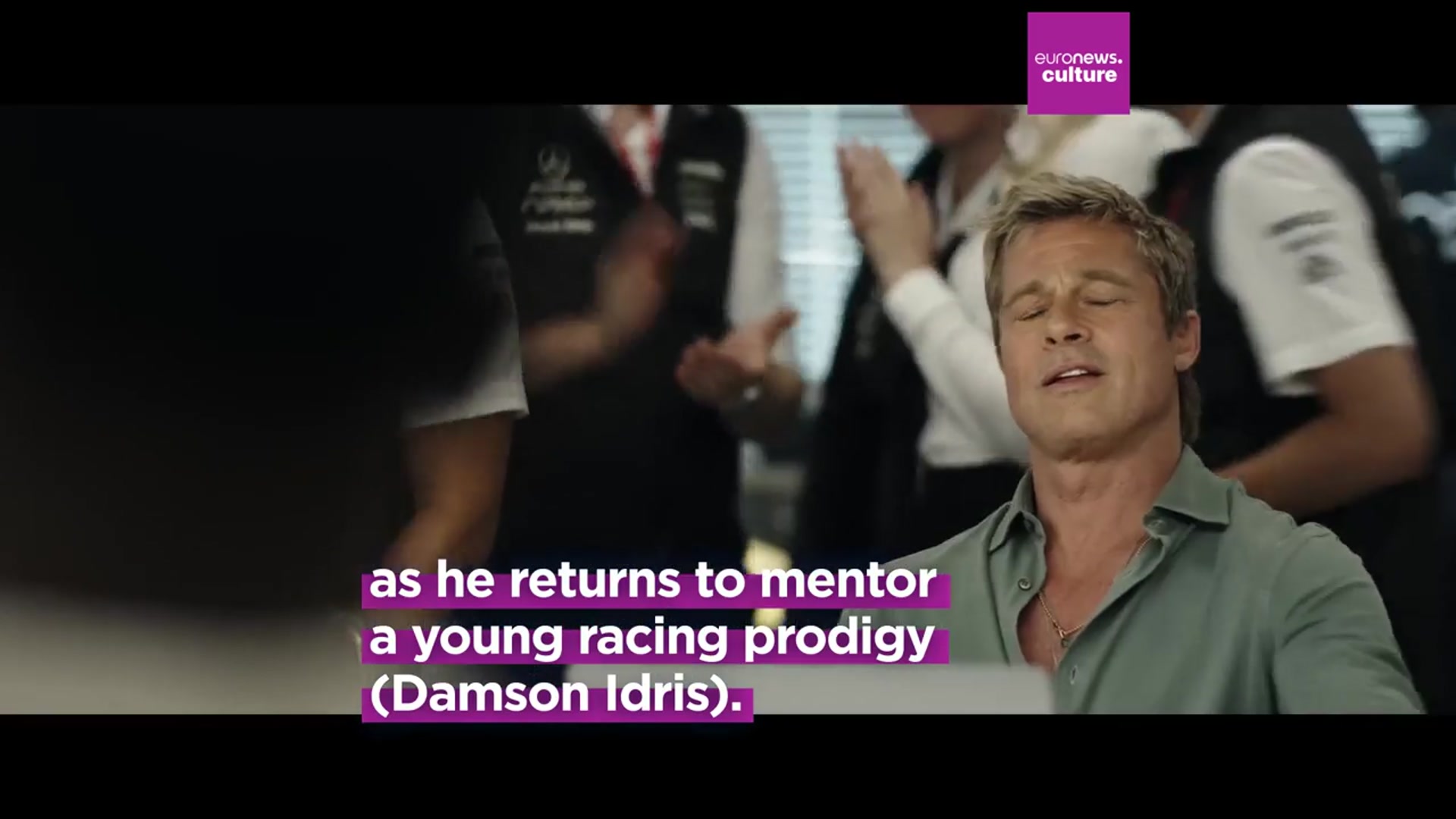 'Video thumbnail for Euronews Culture's Film of the Week: 'F1 The Movie' - if ‘Top Gun: Maverick’ was in the pits'