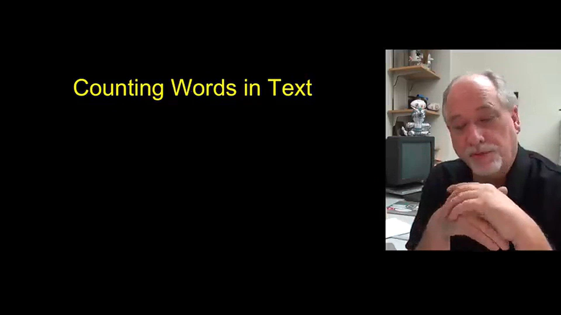 'Video thumbnail for Python Dictionaries - Counting Words in Text Tutorial - (27) Python for Beginner Series'