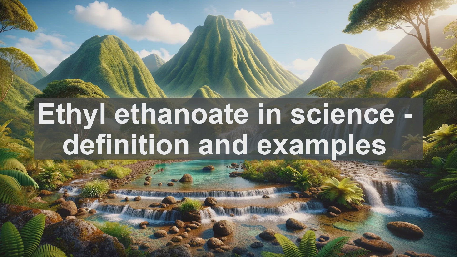 'Video thumbnail for Ethyl ethanoate in science  definition and examples'