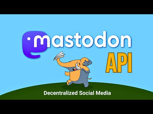 'Video thumbnail for Mastodon Social App: How to Get Mastodon API tutorial! 🚀 | Decentralized Social Media'