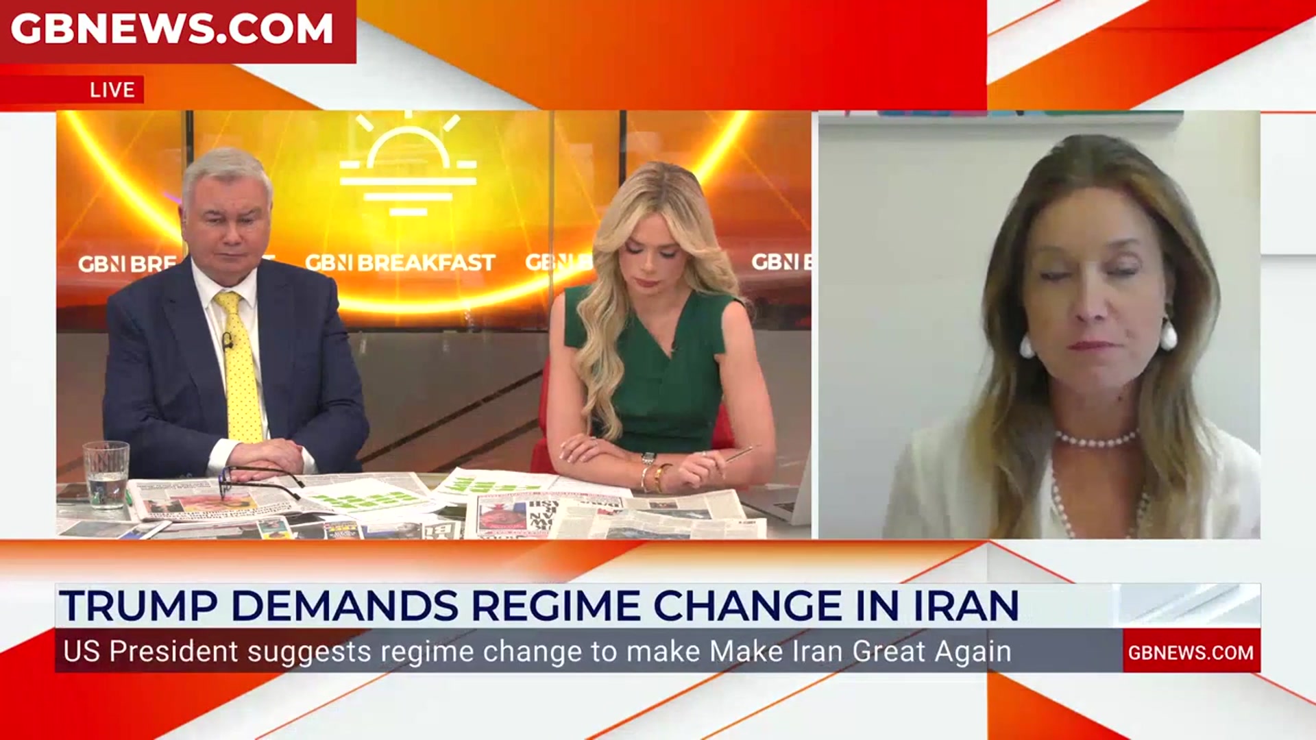 'Video thumbnail for WATCH: Republican hits out at US for stance on Iran - 'Betrayal!''