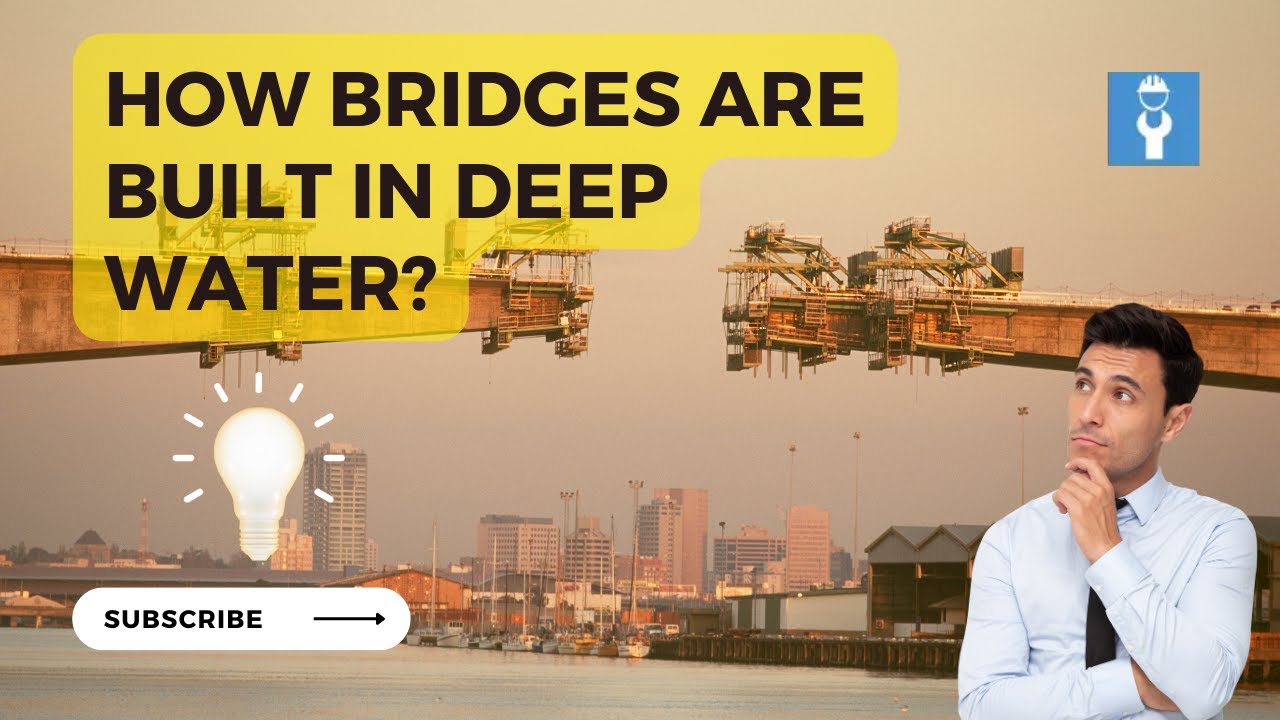 'Video thumbnail for How bridges are built Over Deep Water?  - Suspension Bridges'