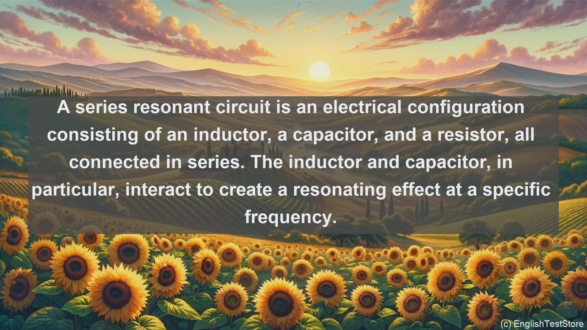 'Video thumbnail for Series resonant circuit in science  definition and examples'