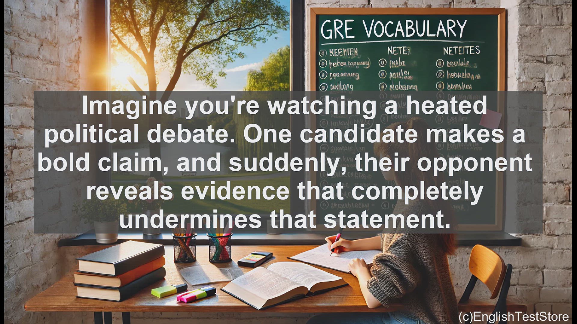 'Video thumbnail for GRE Vocabulary Lesson: Discredit - Mastering a Powerful Vocabulary Word'