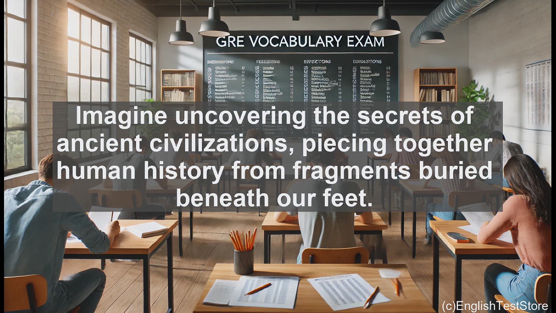'Video thumbnail for GRE Vocabulary Lesson: Uncovering the Secrets of the Past - The Fascinating World of Archaeology'